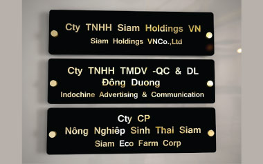 Biển chỉ dẫn trong nhà đẹp